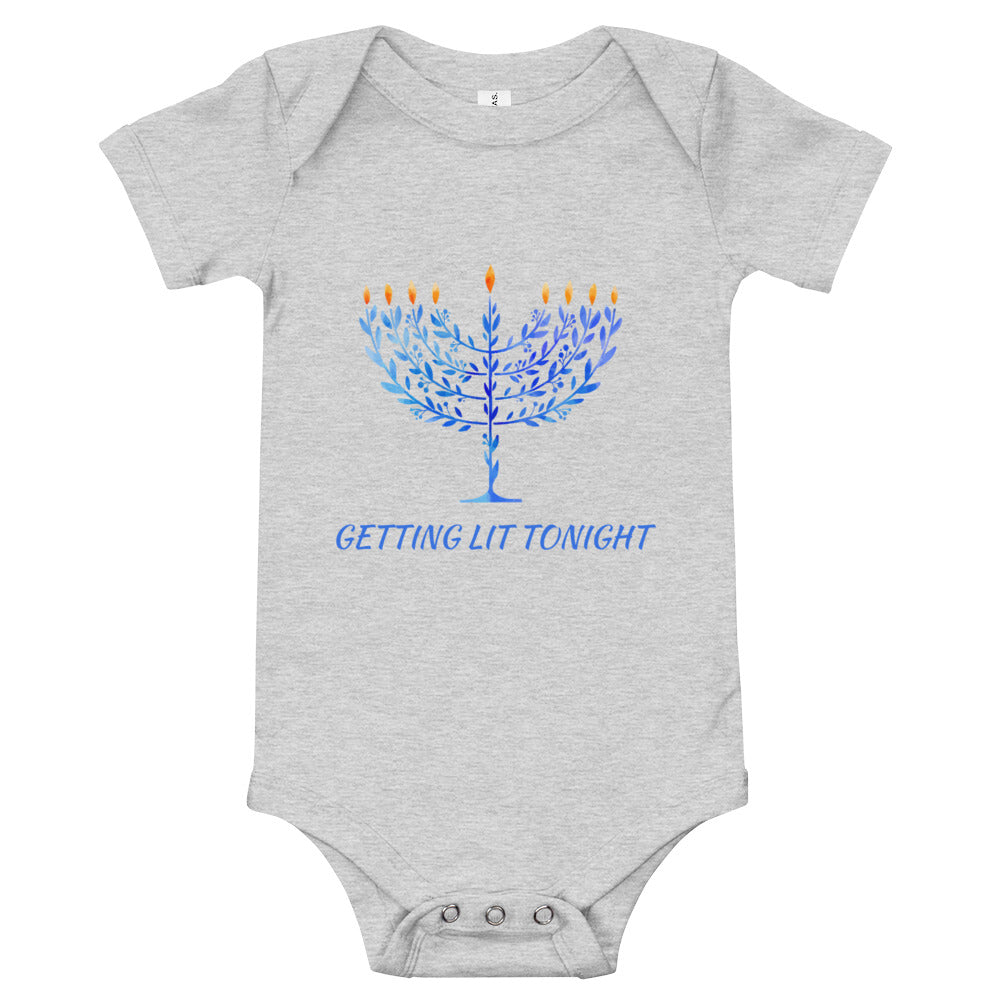 Getting Lit Tonight | Hanukkah Baby Outfit