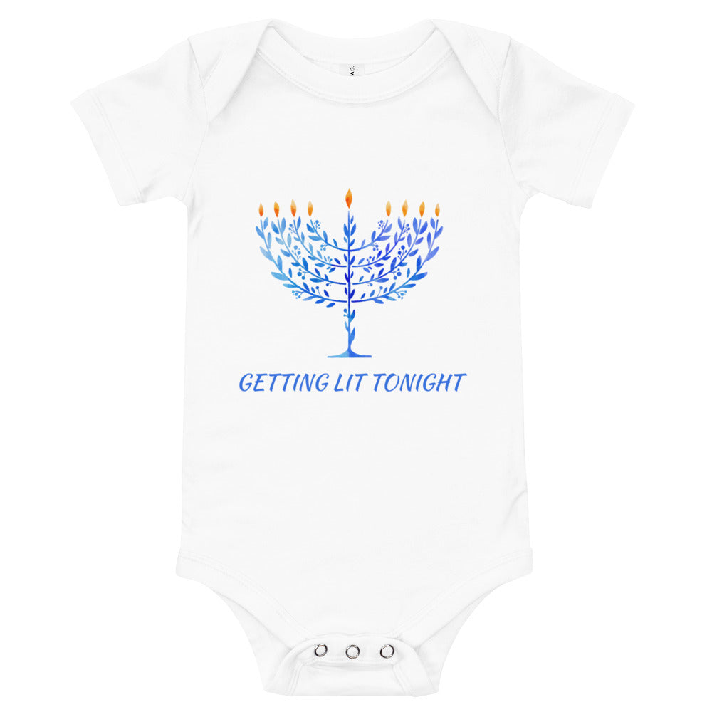 Getting Lit Tonight | Hanukkah Baby Outfit