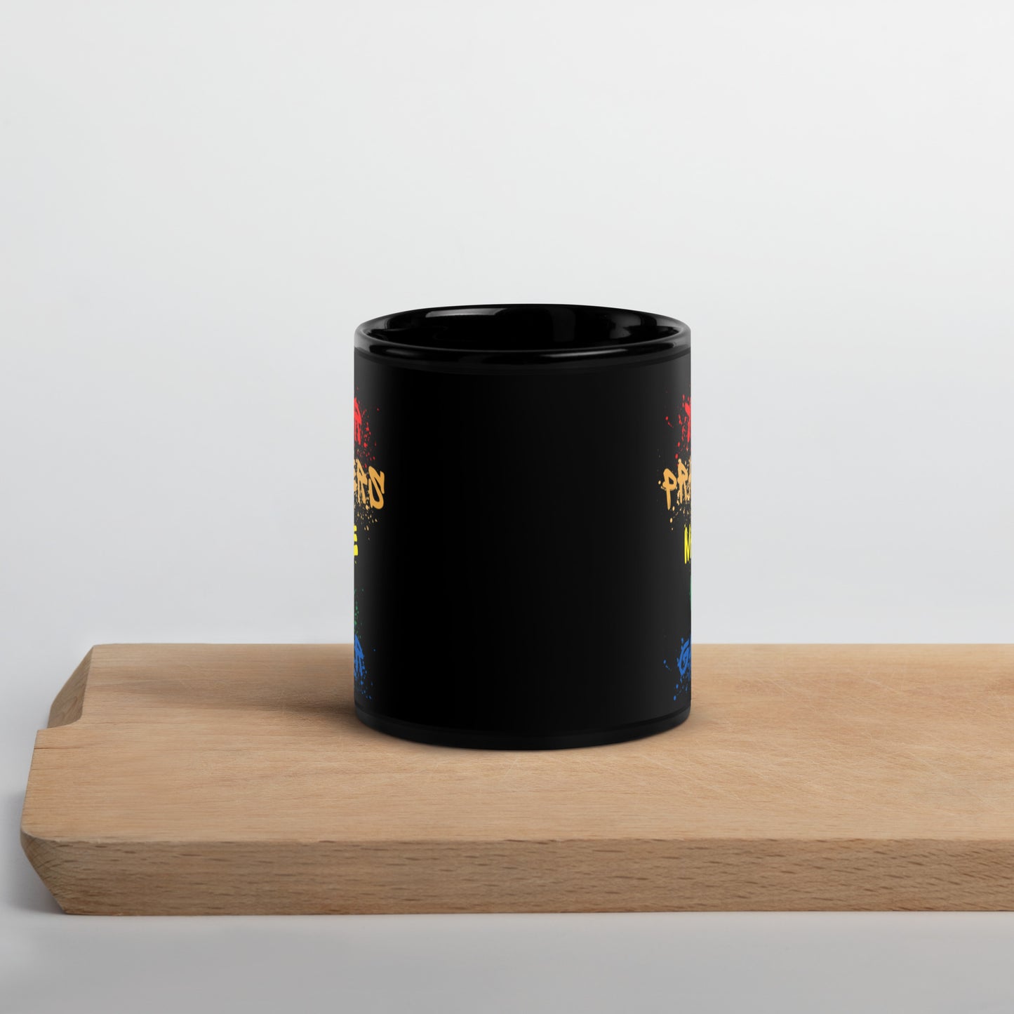 Your Prayers Make Me Gayer | Black Glossy Mug