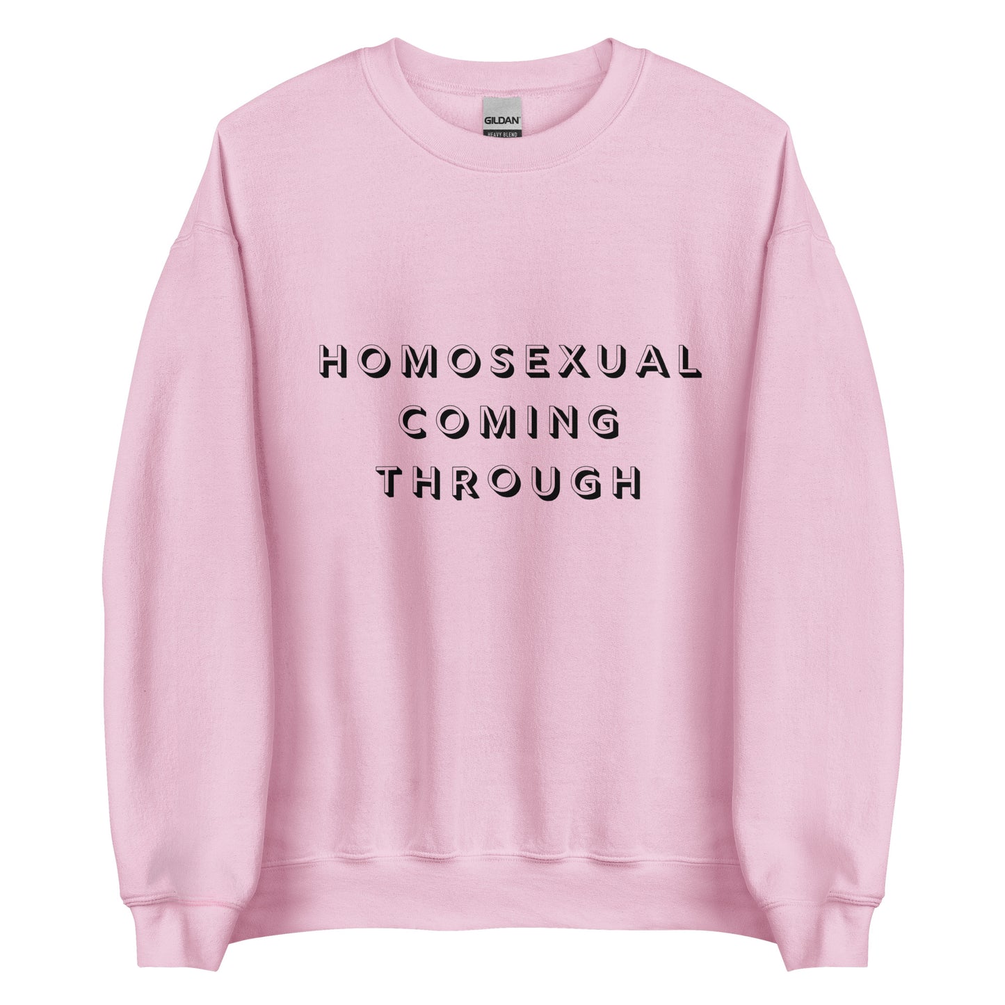 Homosexual Coming Through | Crewneck