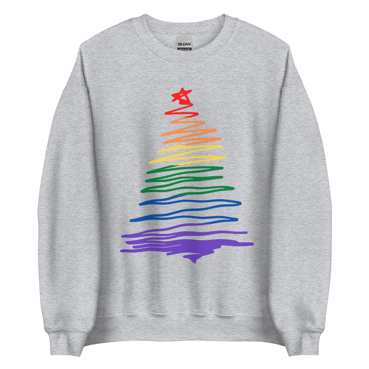 Pride Christmas Tree Sweater | Crewneck