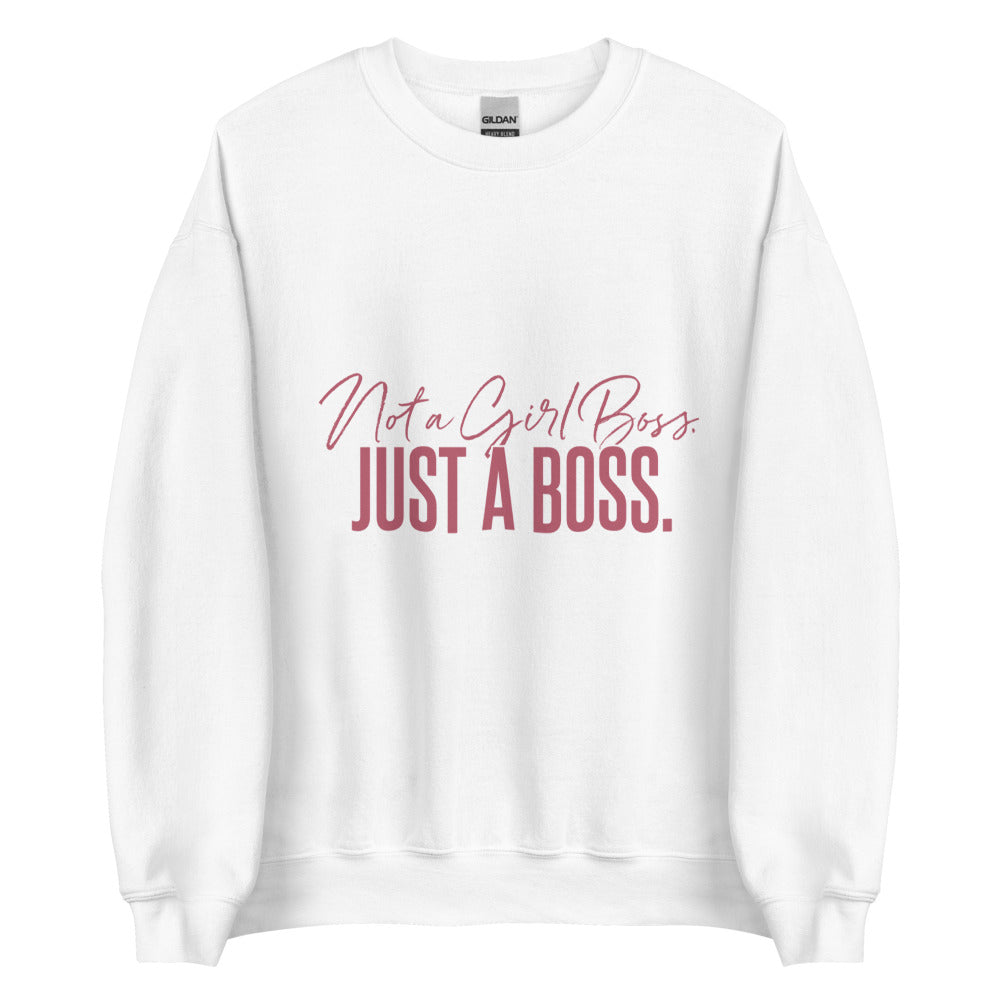 Not a Girl Boss, Just a Boss | Script | Crewneck