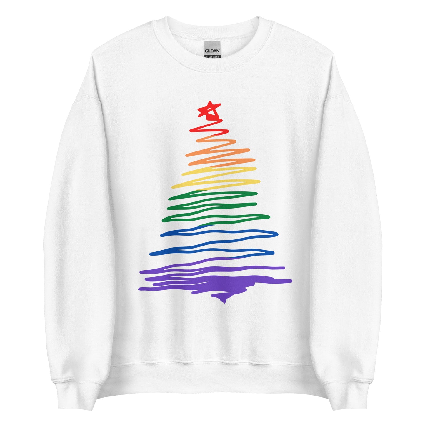 Pride Christmas Tree Sweater | Crewneck