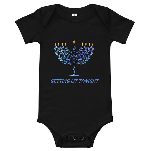 Getting Lit Tonight | Hanukkah Baby Outfit