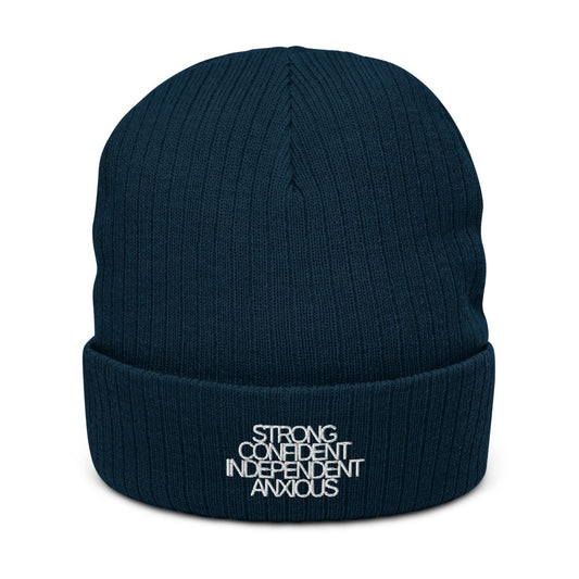 Strong Confident Independent Anxious | Beanie