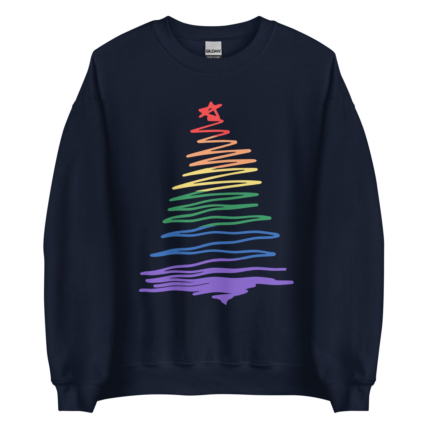Pride Christmas Tree Sweater | Crewneck